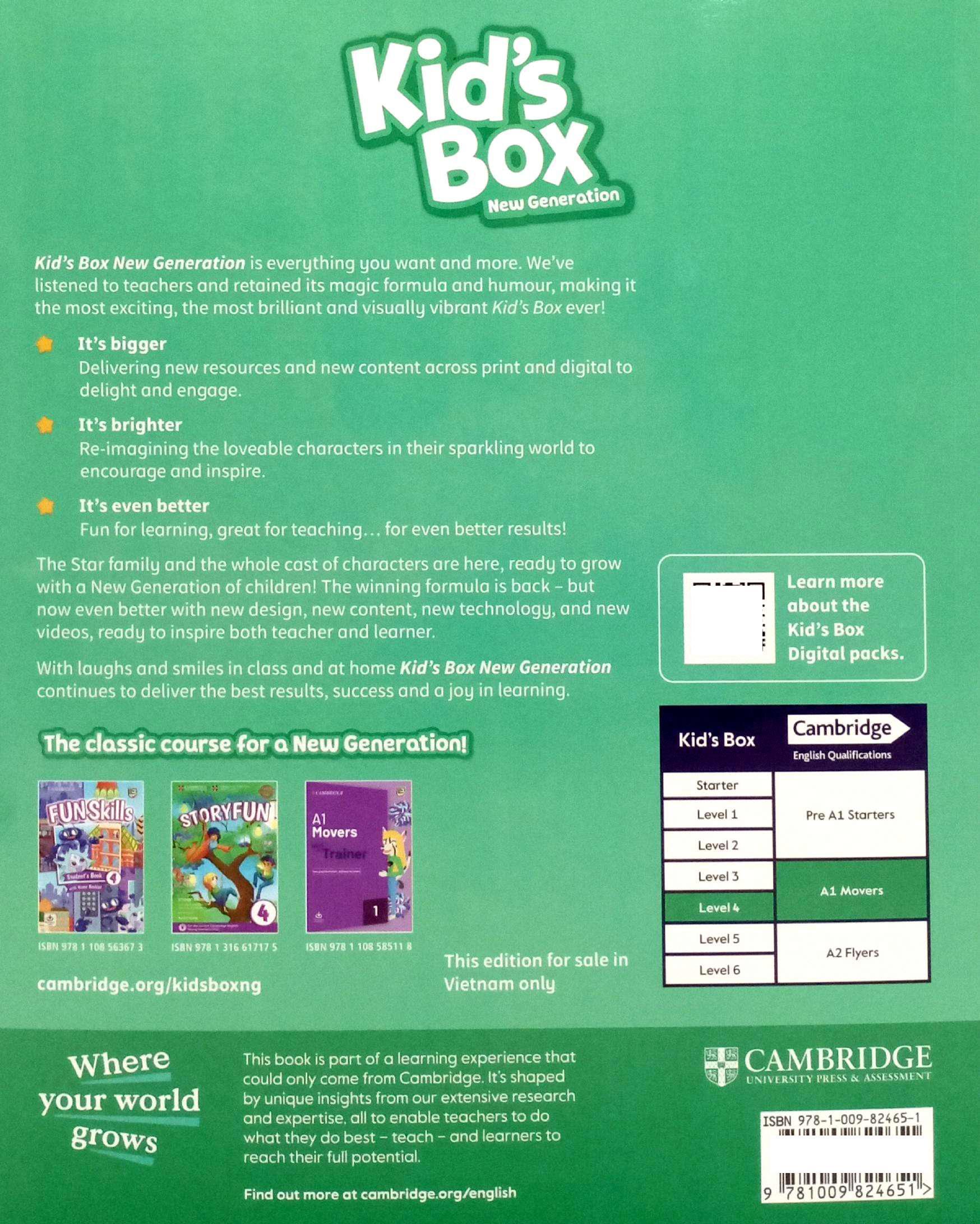 Sách ngoại văn: Kid's Box New Generation - Pupil's Book With Ebook 4