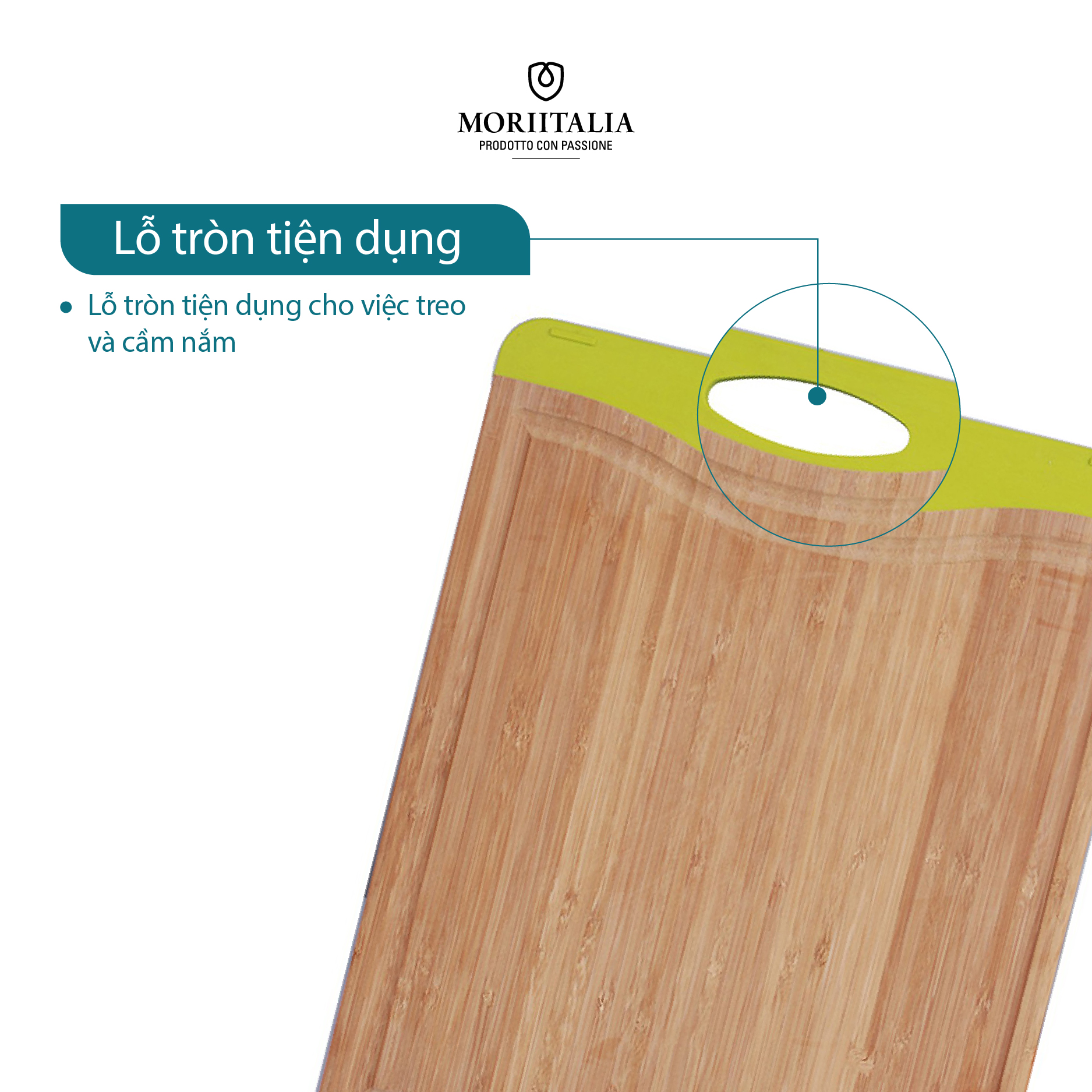 Thớt Tre Nhựa Home Select FY00001-P - Xanh Lá