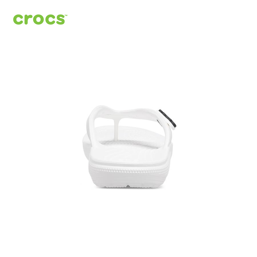 Hình ảnh Dép nhựa nam Crocs Classic Flip U White - 207713-100