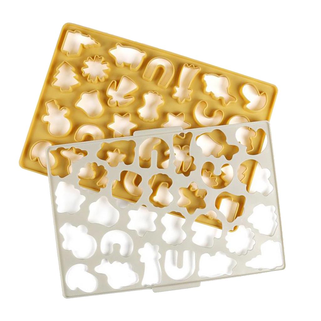 Christmas Cake DecorCookie Cutter Biscuit Fondant Molds