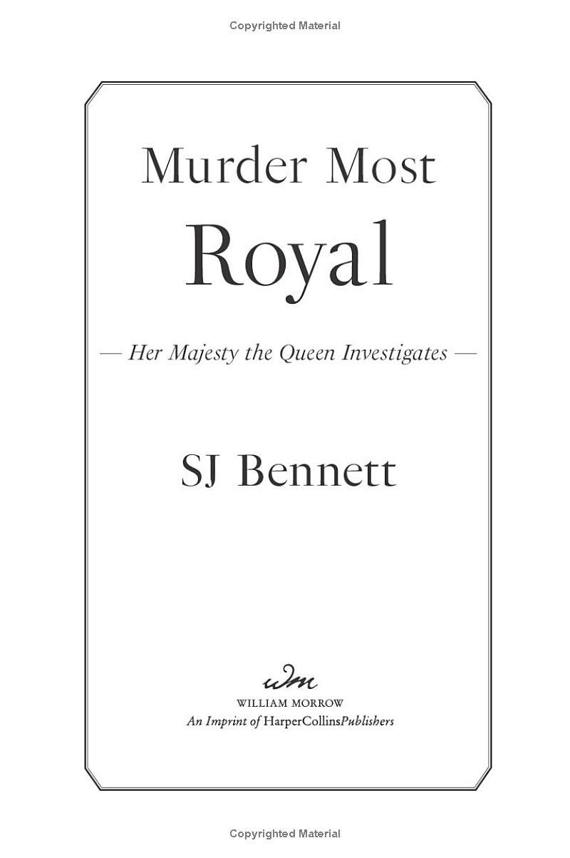 Sách ngoại văn: Murder Most Royal