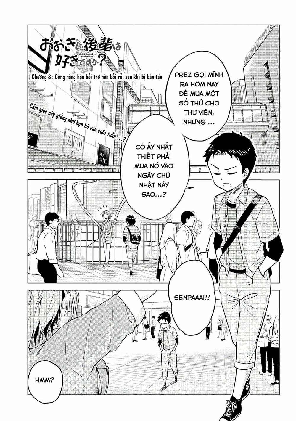 senpai có thích đàn em bb (big boobs) chapter 8 1