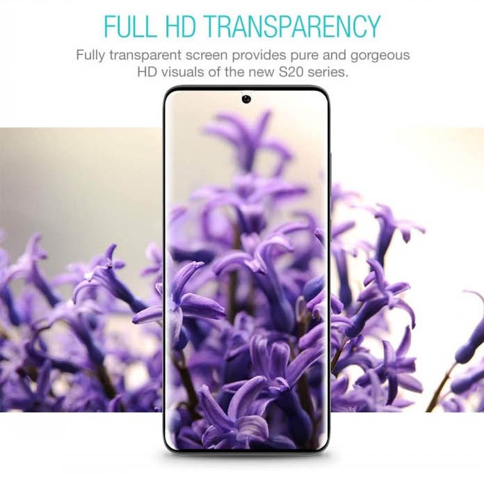 Miếng dán màn hình silicon chống trầy cho Samsung Galaxy S20 hiệu Vmax  - hàng nhập khẩu