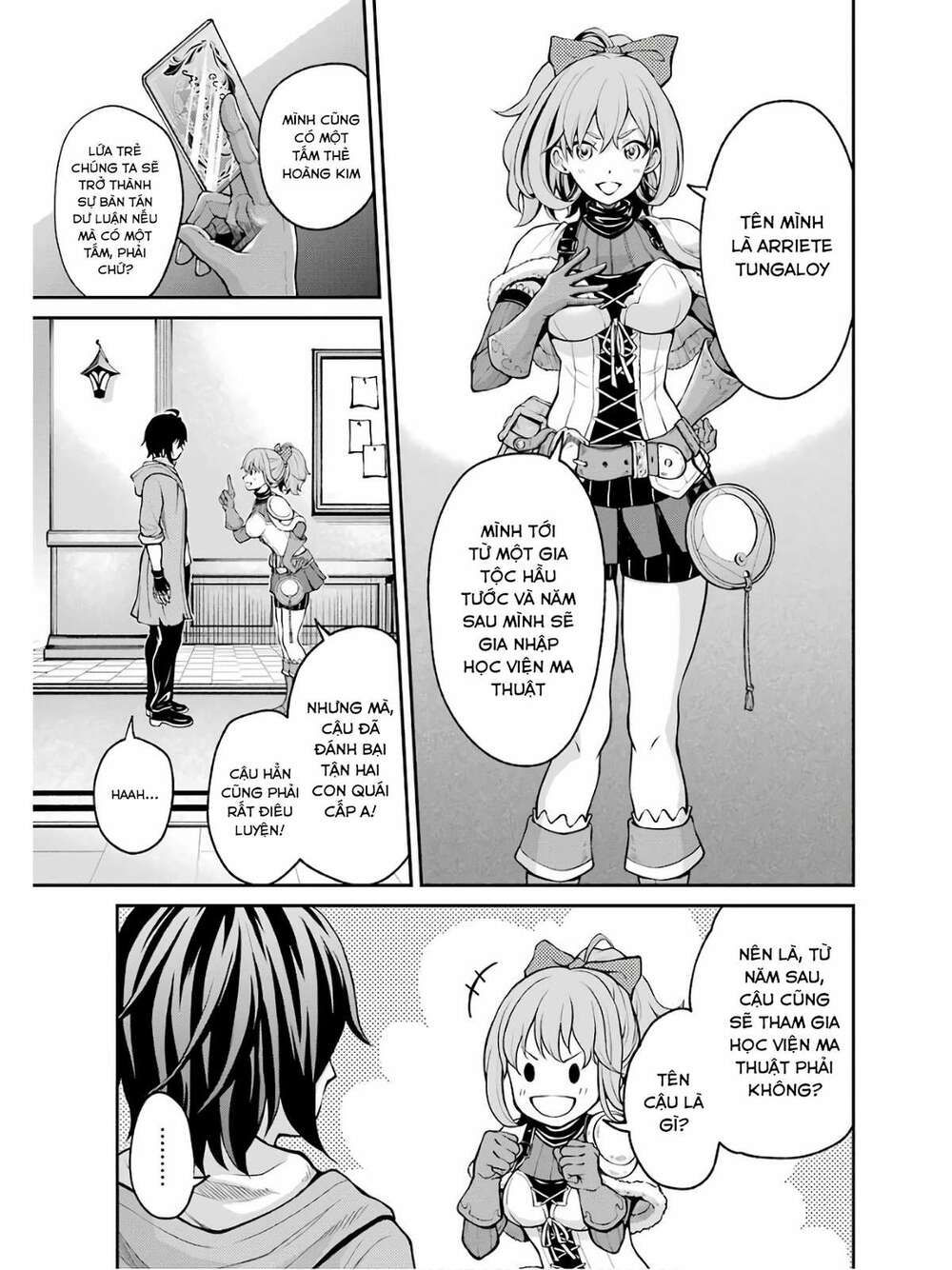 pháp sư hạng b nhanh nhất thế giới chapter 3 11