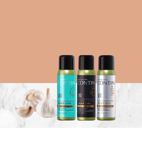 Bộ Kit Du Lich Chăm Sóc Toàn Thân 3 Món Contin 60ml Mỗi Chai