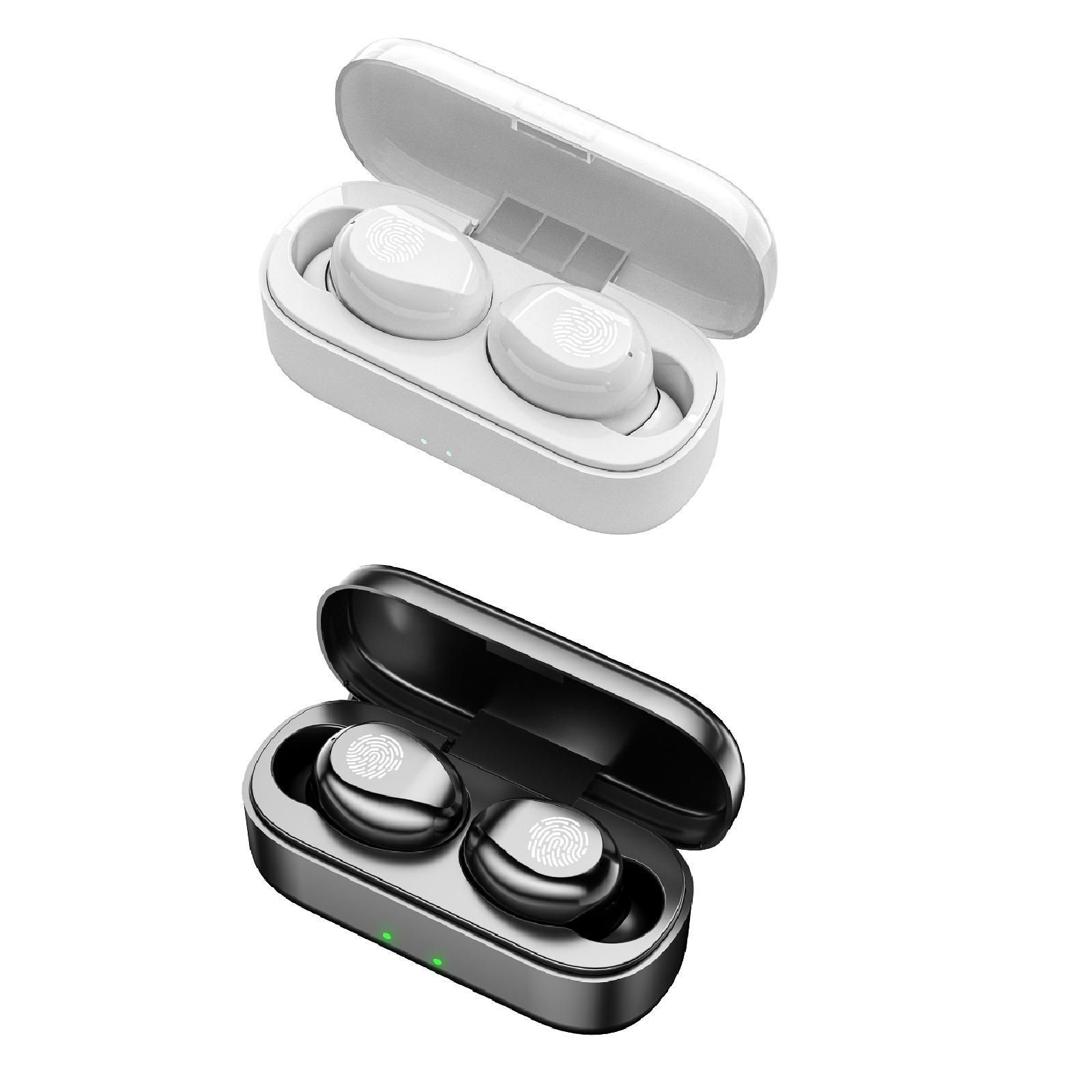 2Pcs S9 Bluetooth  Wireless Gaming Running Headset Noise Reduction