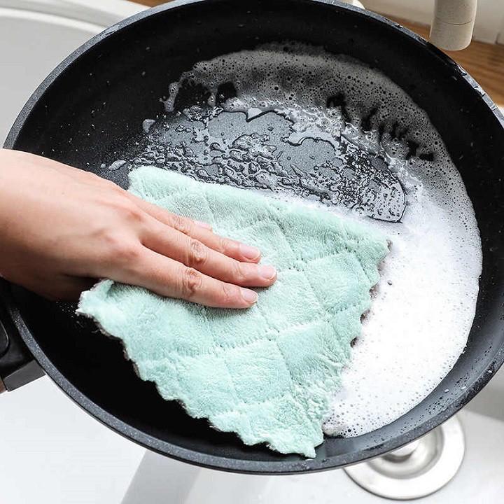 Khăn Lau Bát Đĩa Nhà Bếp Đa Năng-Siêu Thấm Hút