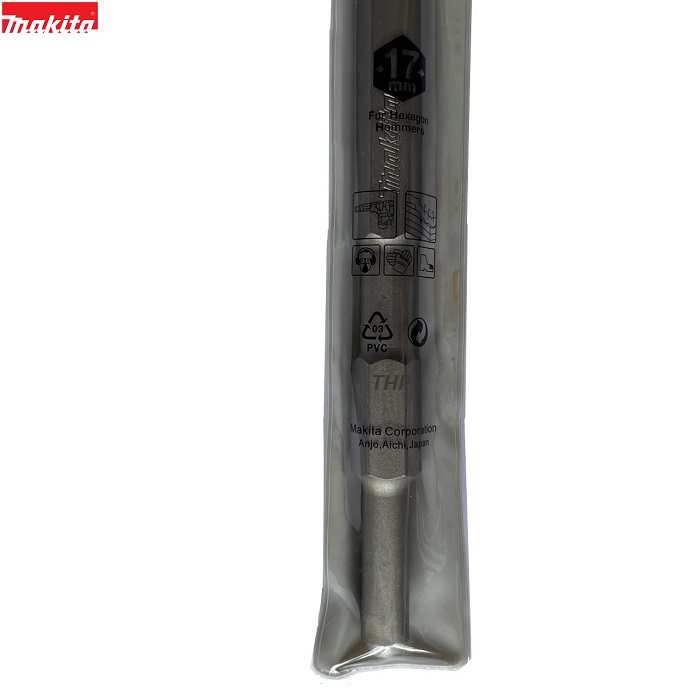 Mũi đục bê tông dẹp chuôi lục giác 17mm D-08707 hiệu MAKITA