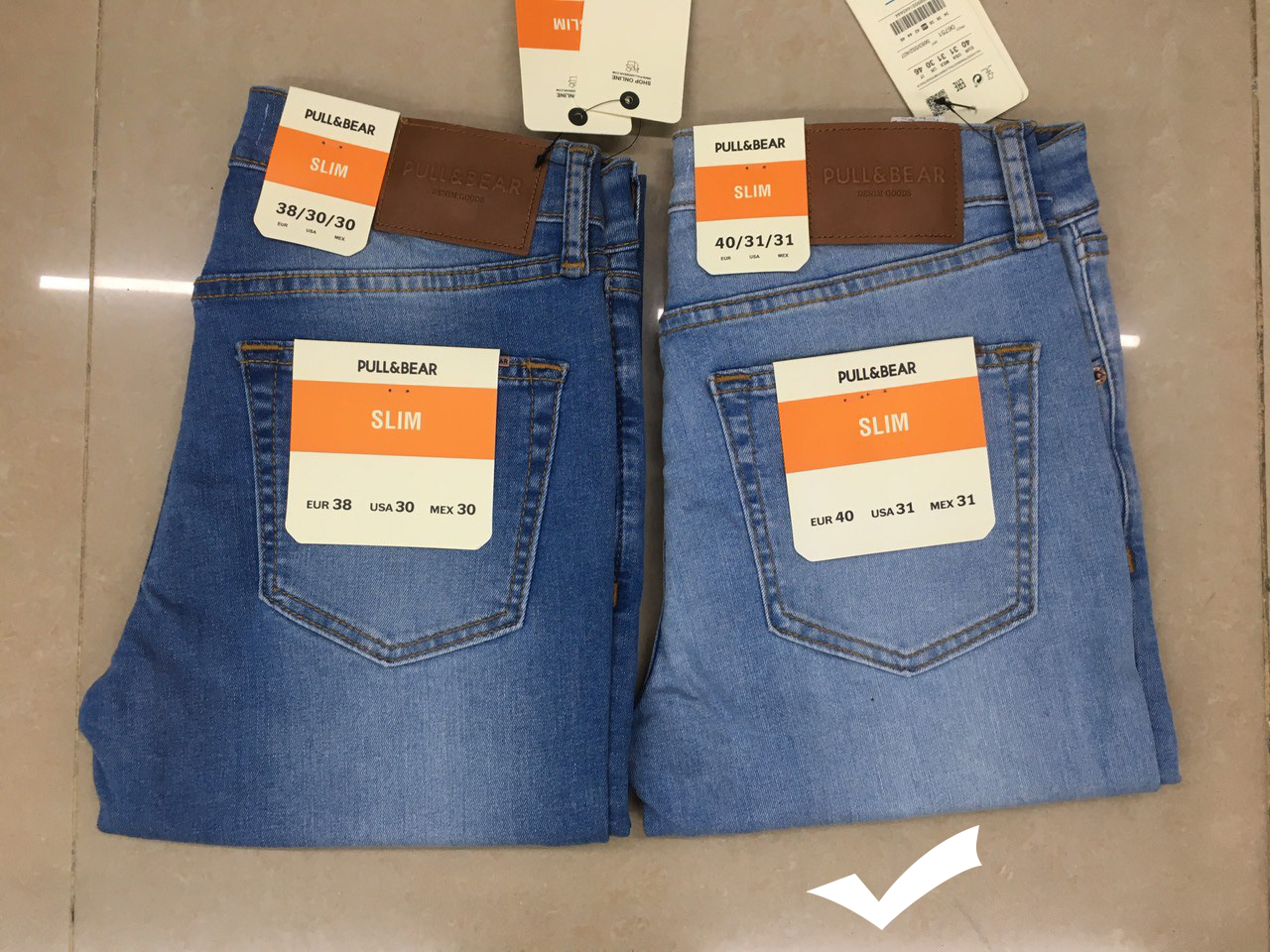 Quần Jeans nam Slim Fit khoá kéo co dãn, Phom Dáng Trẻ Trung