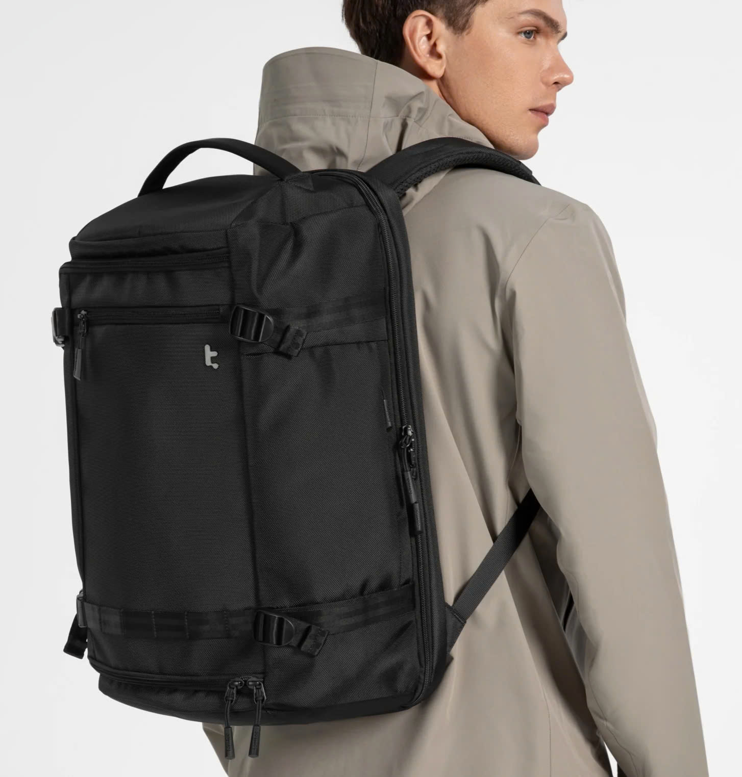 Balo Laptop 17 Inch 38L Tomtoc (USA) Navigator-T67 Travel Laptop Backpack - T67M1D1 - Hàng Chính Hãng