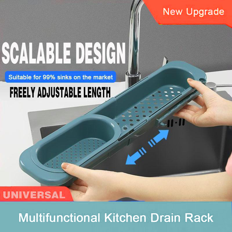 Kính Thiên Văn Bồn Rửa Nhà Tổ Chức Cho Nhà Bếp Tiện Lợi Bọt Biển Giá Đỡ Người Tổ Chức Đựng Khăn Phụ Kiện Nhà Bếp Kệ Giá Để Lưu Trữ