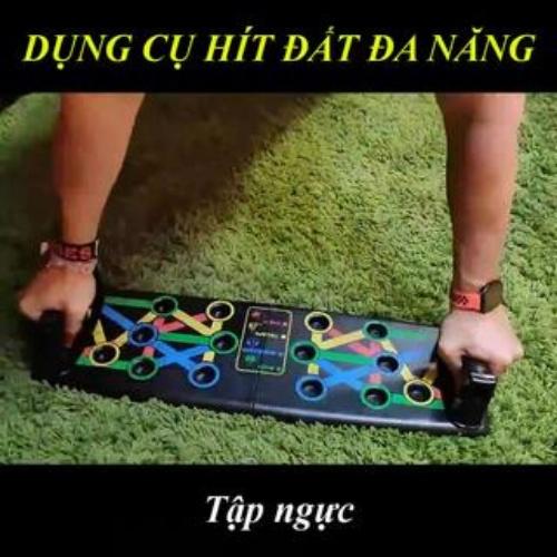 Bộ dụng cụ chống đẩy, dụng cụ hít đất đa năng bộ tập gym ngực, vai, tay, xô thể dục tại nhà GYGA