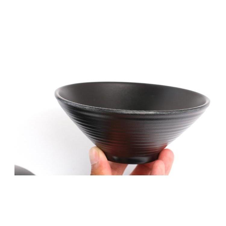 Tô ăn cơm, tô ăn tào phớ tô ăn phở màu đen phong cách Hàn Quốc nhiều size