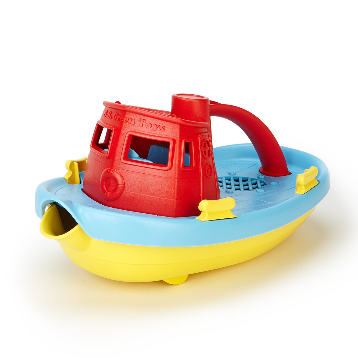 Đồ chơi tàu thuỷ kéo Green Toys cho bé từ 6 tháng – Đỏ