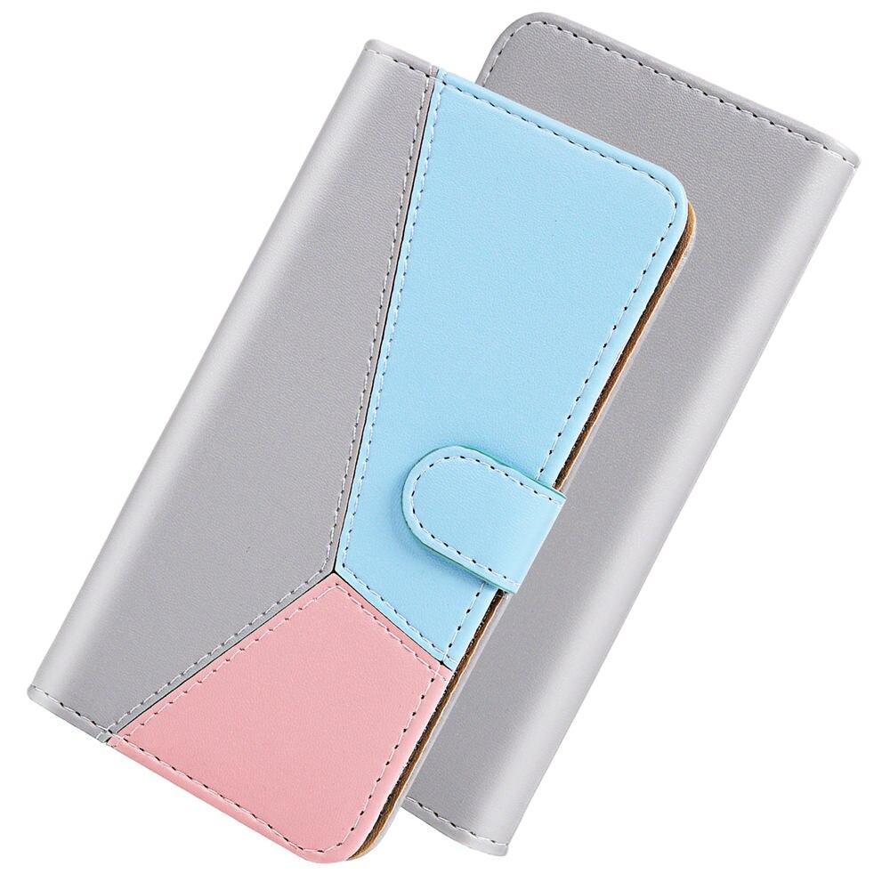Bao Da Điện Thoại Dạng Ví Trơn Bóng Cho Dòng Samsung Galaxy A51 A71 A50 A30 A70 A20 A40 A10 A01 A11 A21 A31 A41 A21S A20E A50S