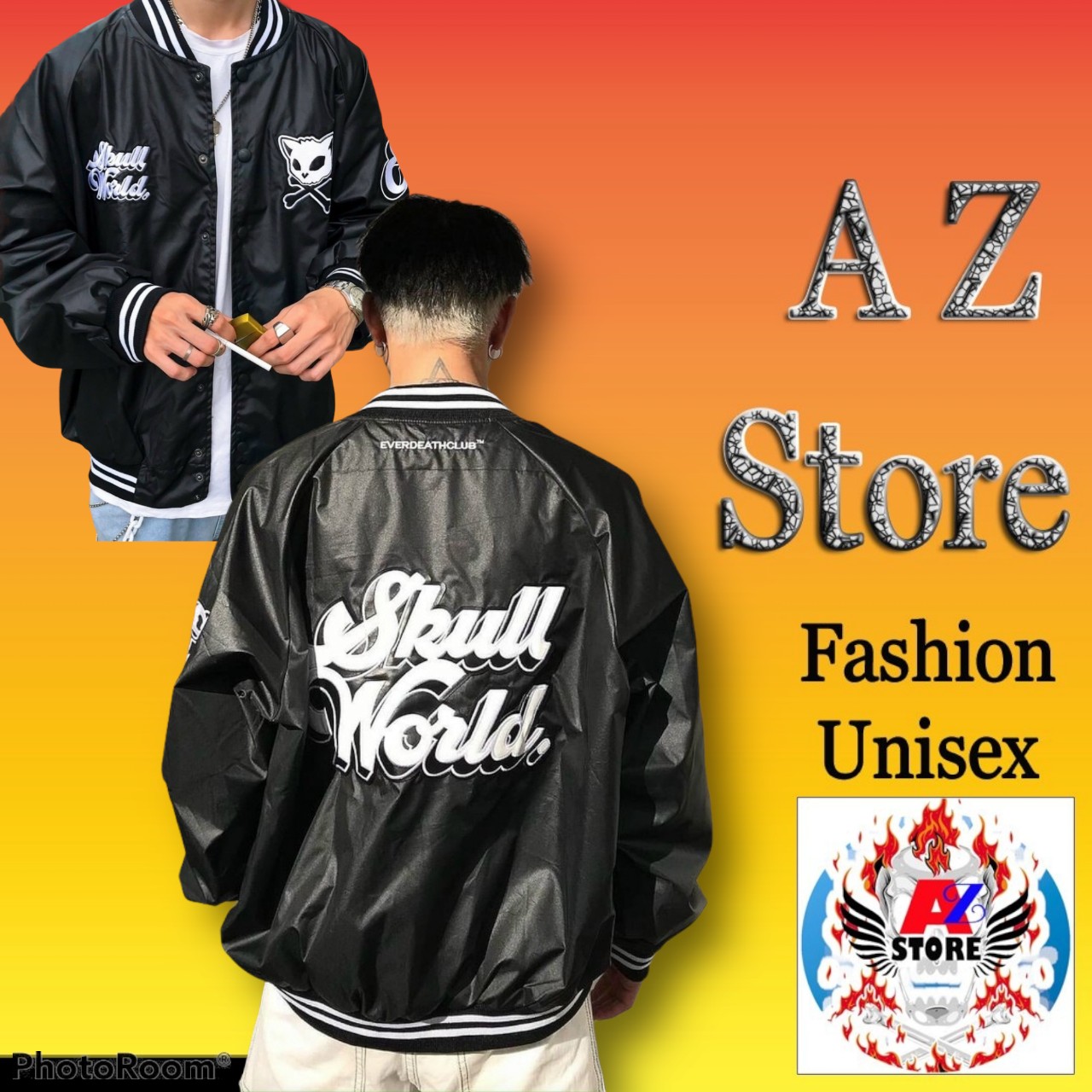 Áo khoác dù nam , áo khoác gió nam , áo bomber dù 2 lớp - Đen - size L