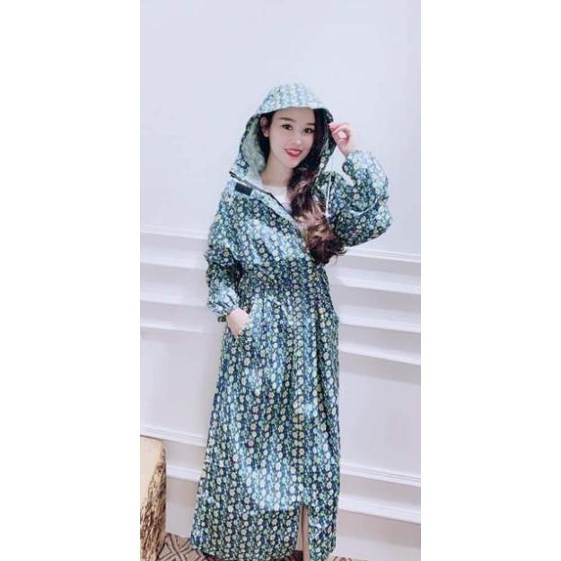 Áo mưa măng tô nữ Thành Long loại đẹp