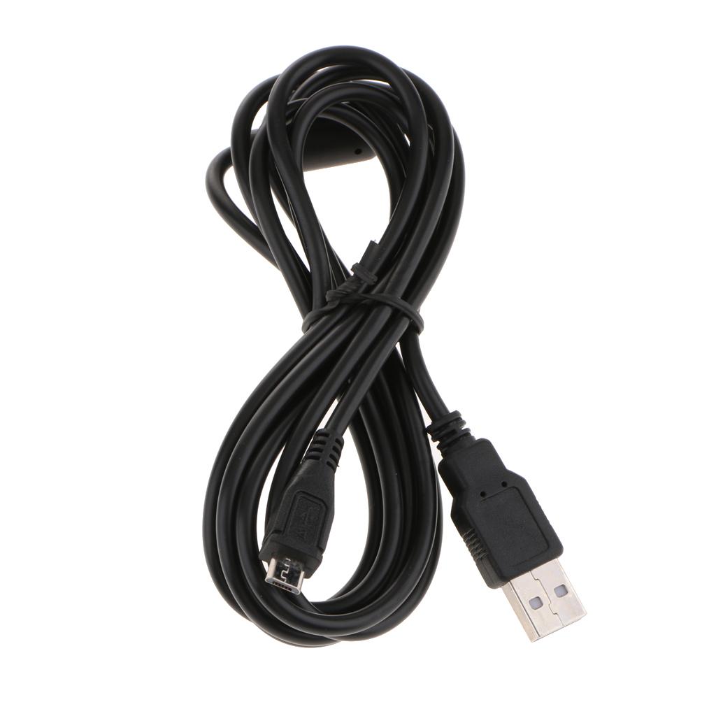 USB Data Cable for Sony PS4 Slim/Pro Power Charging Cord High Speed Lead Extra Length 1.8m/6ft