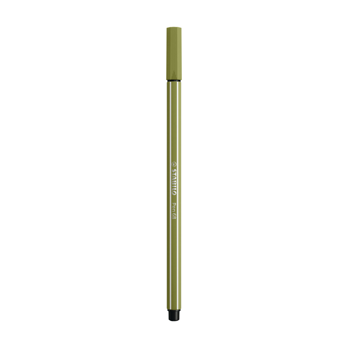 Bút lông màu Stabilo Pen 68 Maker - 1.0mm - Màu xanh ô liu natural (Mud Green - 37)