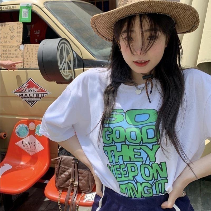 Áo phông unisex form rộng nữ nam unisex cổ tròn cotton oversize giá rẻ in hình street style ulzzang SO GOOD