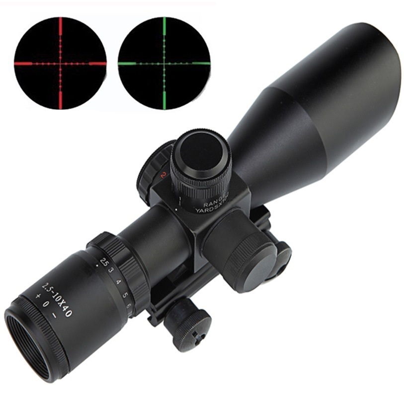 Ống Nhòm Cao Cấp zoom 2.5-10x40 PUBG kim loại nguyên khối