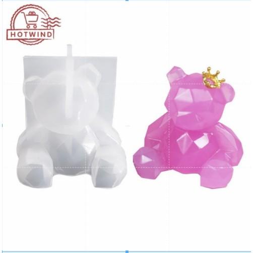 Khuôn Silicone Đúc Resin Chú Gấu - Trường Thịnh Sài Gòn