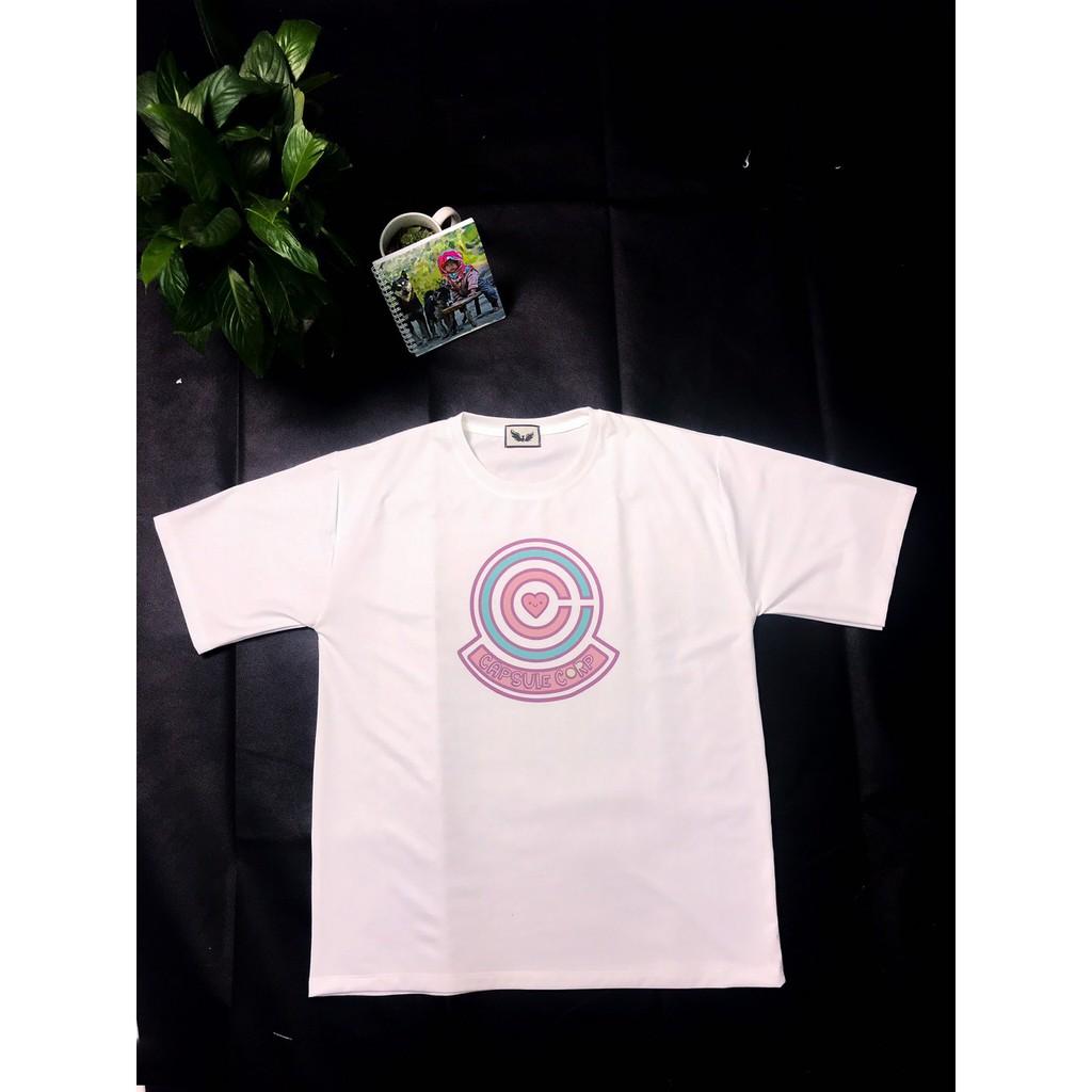 Áo Thun Unisex Form Rộng Tay Lỡ In Hình Trái Tim