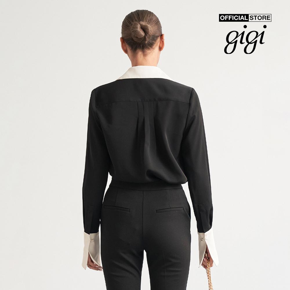 GIGI - Áo sơ mi nữ cổ bẻ tay dài thanh lịch G1107T222259