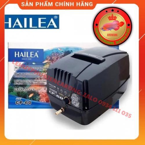 Máy Sủi Tích Điện Hồ Cá Hailea CP60 (80W-60Lít/Phút) -  Kèm Phụ Kiện 10 Mét Dây 5Li  + 10 Cục Sủi Oxy