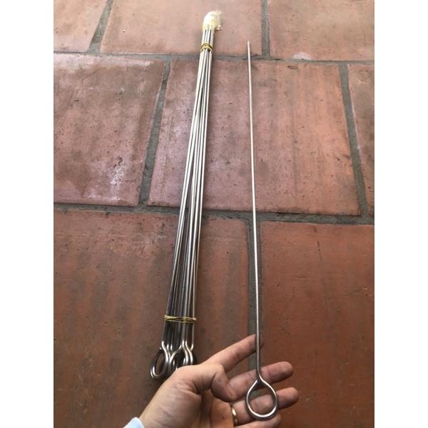 Xiên nướng thịt INOX dài 60cm