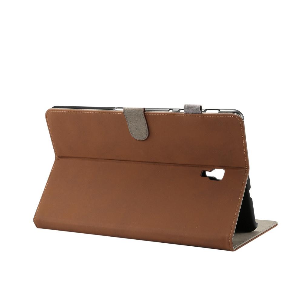 Bao Da Nắp Gập Từ Tính Phong Cách Retro Kèm Giá Đỡ + Phim Dán + Bút Cho Samsung Galaxy Tab A 10.5 T590 T595 T597 Sm-T590