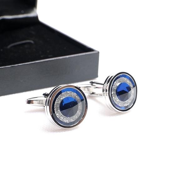 KHUY MĂNG SÉT CAO CẤP - Cufflinks tròn