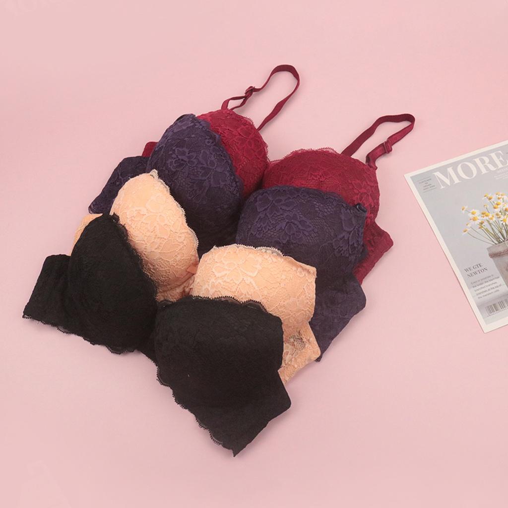 Áo Lót Nâng Ngực Nữ Ren Có Gọng LUPERI LV87 đệm mút dày siêu đẩy dáng quả vát trẻ trung cho người ngực nhỏ lép