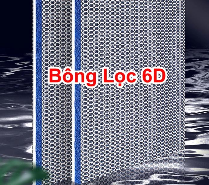 Tấm Lọc 6D - Bông Lọc Bể Cá Cao Cấp Thế Hệ Mới