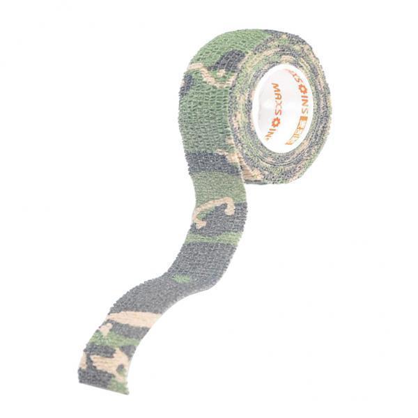 2-6pack Camouflage Non Woven Self Adhesive Cohesive Wrap Bandage Tape 1 Inch