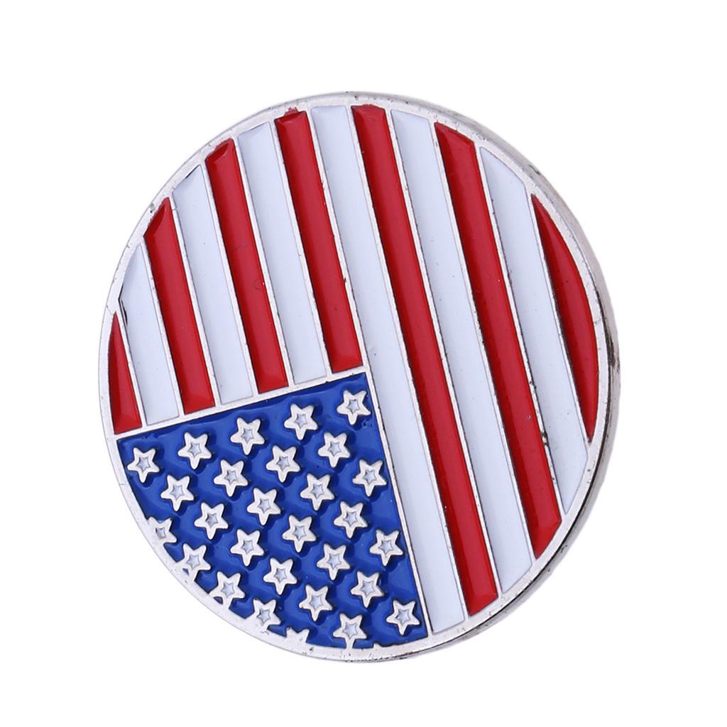 Golf Club Ball Marker and Golf Hat Clip - Perfect Gift for Men Women Golfer