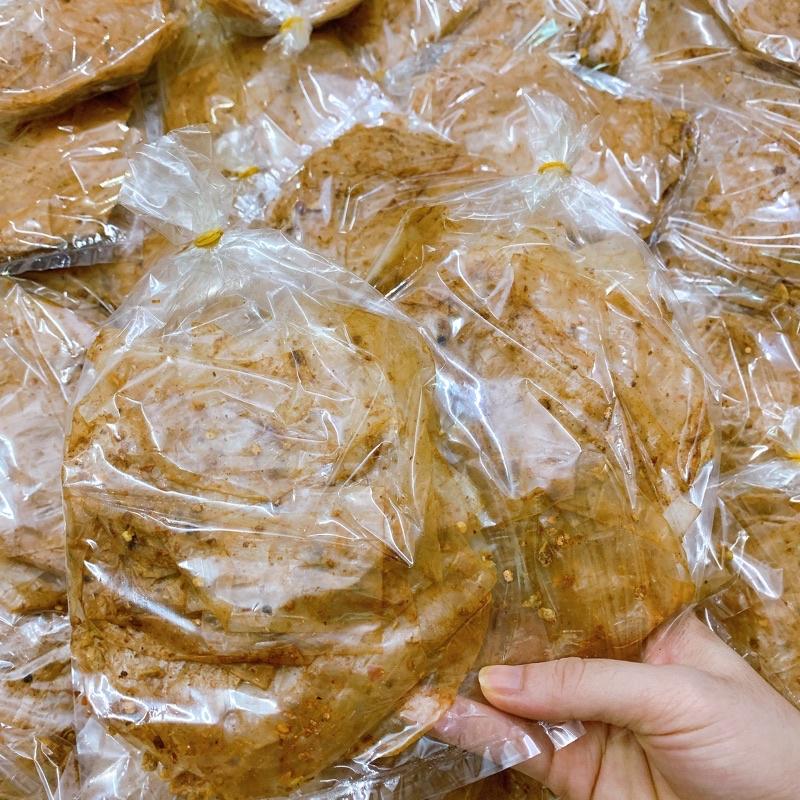 Bánh Tráng Muối Tỏi Xì Ke Siêu Cay Tây Ninh Phơi Sương Dẻo Bịch 60G Ăn Cực Ghiền