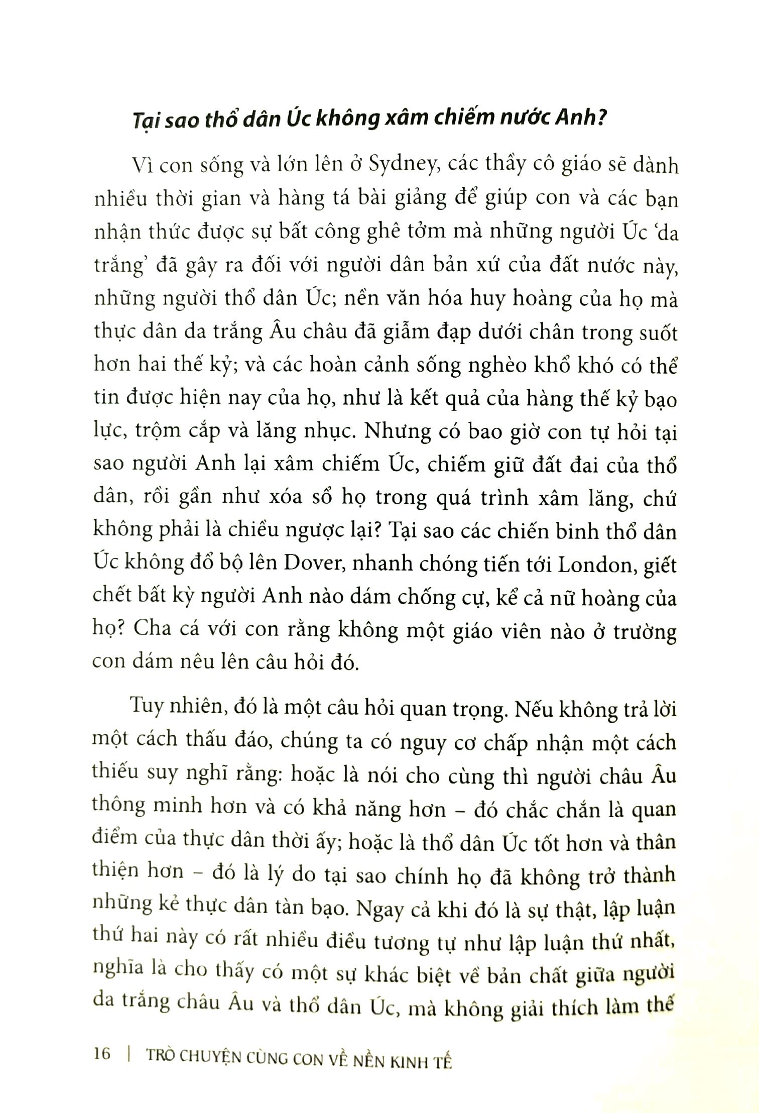 Trò Chuyện Cùng Con Về Nền Kinh Tế - Lược Sử Chủ Nghĩa Tư Bản (Tái Bản 2024)