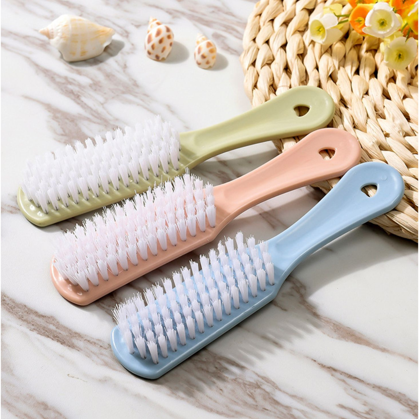 Bàn chải cọ rửa lông mềm tiện dụng