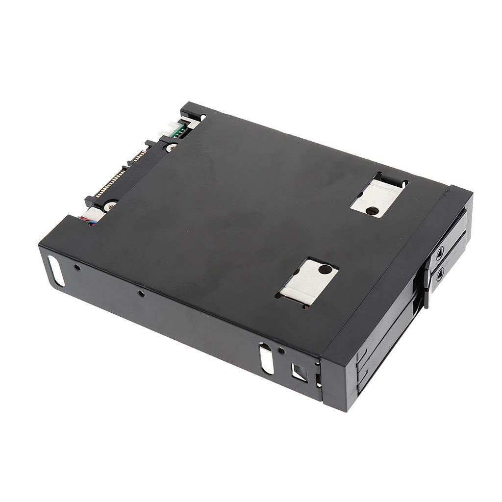 Optical Drive Bay Trayless Mobile Rack Enclosure for 2.5inch SATA Hard Drive