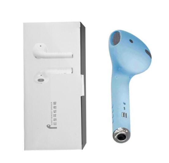 Loa tai nghe bluetooth khổng lồ quá khổ cho AirPods Pro Model không dây Bluetooth Audio Gift Săn quà tặng Net Net Red Soundbar Màu sắc: màu xanh