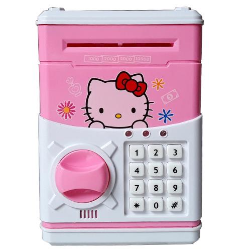 Đồ chơi két sắt mini dạy bé tiết kiệm