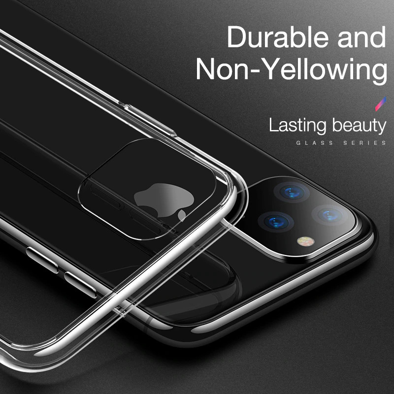 (Mua 1 tặng 1) Ốp lưng dẻo silicon cho iPhone 11 Pro (5.8 inch) hiệu Ultra Thin (siêu mỏng 0.6mm, chống trầy, chống bụi) - Hàng nhập khẩu
