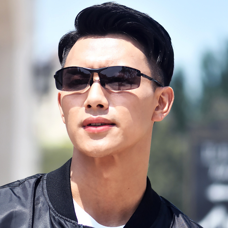 Kính mát nam - Kính đổi màu mnam05 cảm quang đổi màu kính râm phân cực 3043 ngày và đêm, kính râm nam lái xe