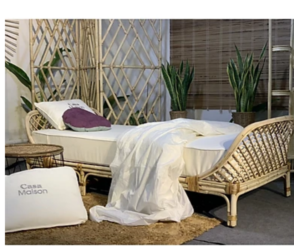 GIƯỜNG NGỦ ĐAN MÂY TỰ NHIÊN