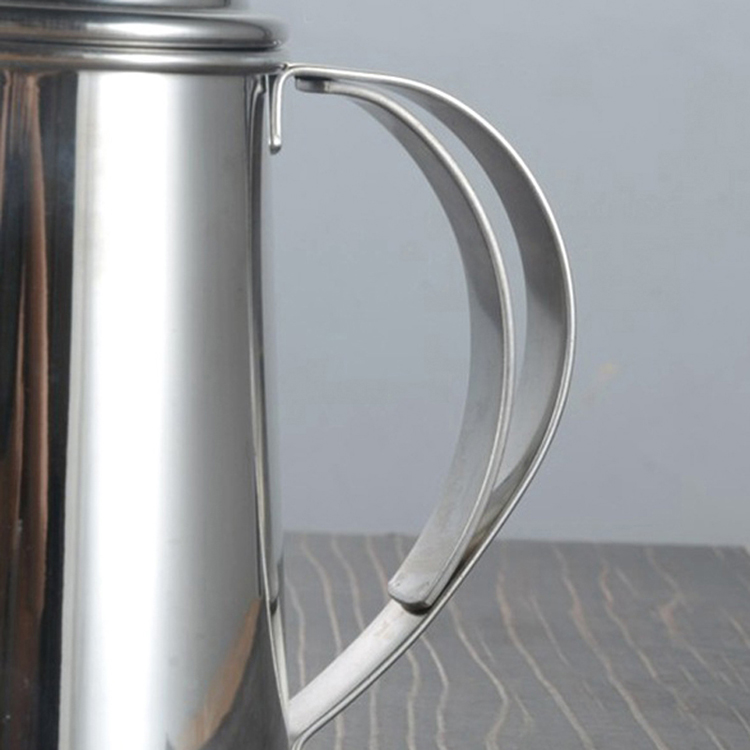 Bình đun nước cà phê Drip Inox có nắp 650ml