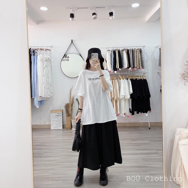 Chân váy kaki dài cho Nữ