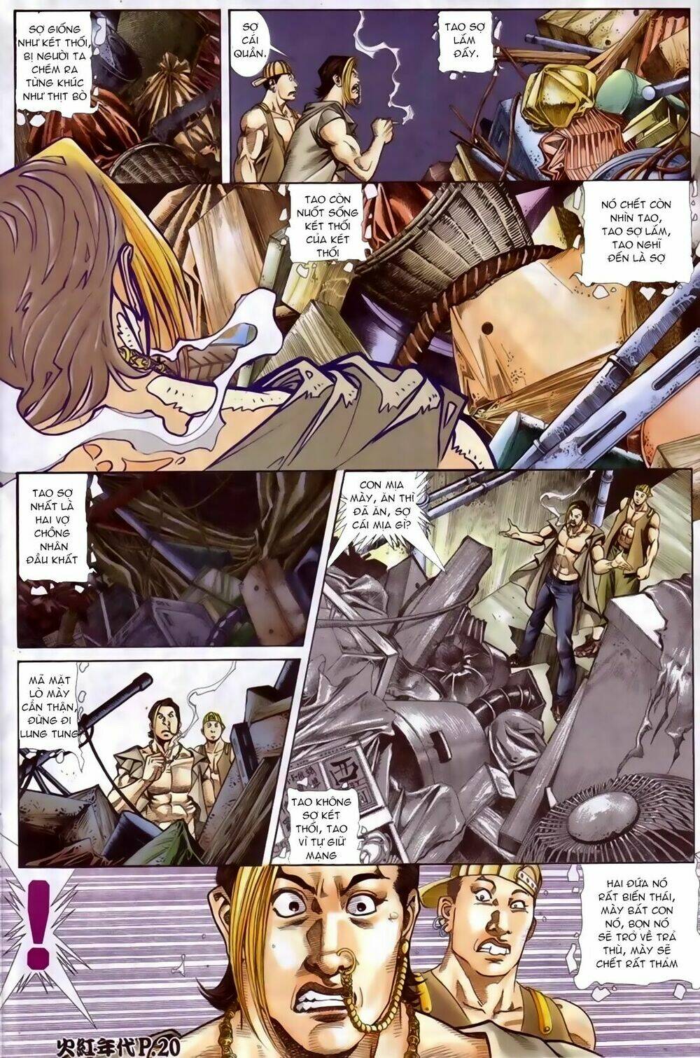 hỏa hồng niên đại hắc cốt đường chapter 90 18