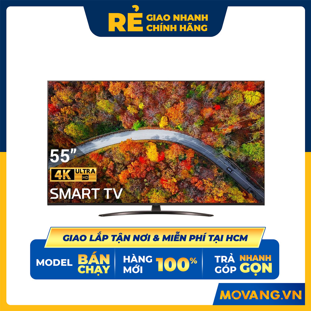 Smart Tivi LG 4K 55 inch 55UP8100PTB