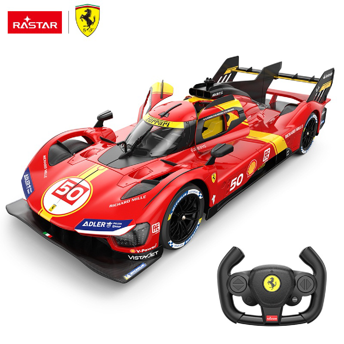 Đồ Chơi Xe Điều Khiển 1:14 Ferrari 499P RASTAR R10110 